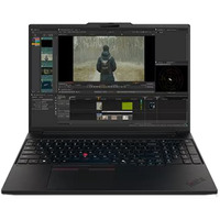 Lenovo ThinkPad P16s G5 Intel (21XE0066GE), Notebook schwarz, Intel® Core™ Ultra 7 356H, NVIDIA RTX PRO 500, 32 GB LPDDR5X, 1 TB (1 TB SSD), Windows 11 Pro