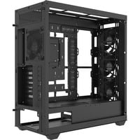 Thermaltake AX500 Black, Big-Tower-Gehäuse schwarz, Tempered Glass