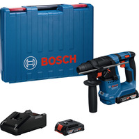 Bosch Akku-Bohrhammer GBH 18V-18 Professional, 18Volt blau/schwarz, 2x Li-Ionen Akku 2,0Ah, Koffer