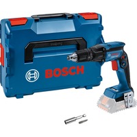 Bosch Professional Akku-Trockenbauschrauber GTB 18V-45 Professional solo blau/schwarz, ohne Akku und Ladegerät, in L-BOXX