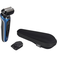 Braun Series 6 62-B1200s, Rasierer blau/schwarz