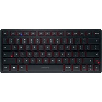 CHERRY KW 9200 MINI, Tastatur schwarz, EU-Layout (QWERTY), SX-Scherentechnologie