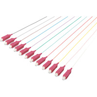 Digitus Durchgefärbte SC Simplex OM4 Pigtails, Kabel mehrfarbig, 12 Stück