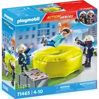 PLAYMOBIL 71465 City Action Feuerwehrleute mit Luftkissen, Konstruktionsspielzeug 