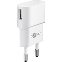 goobay USB-Ladegerät 1 A (5W) weiß weiß