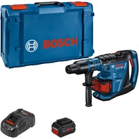Bosch Akku-Bohrhammer BITURBO GBH 18V-40 C Professional, 18Volt blau/schwarz, 2x Akku ProCORE18V 5,5Ah, in XL-BOXX