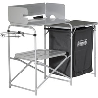 Coleman Camping-Tisch Cooking Stand 2199743 grau, mit Textilschrank