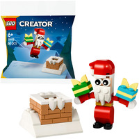 LEGO 30692 Creator Der Weihnachtsmann im Schornstein, Konstruktionsspielzeug Polybag
