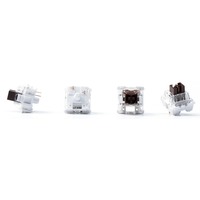 Keychron Silent K Pro Brown Switch-Set, Tastenschalter braun/transparent, 110 Stück