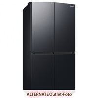SAMSUNG RF65DG960EB1EF, Multi-Door edelstahl (dunkel), Food Showcase-Tür, Cool Select+, Beverage Center