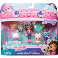 Spin Master Gabby's Dollhouse: Der Film - Cat-venture Crew Figuren-Set, Spielfigur 