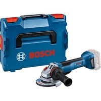 Bosch Professional Akku-Winkelschleifer GWS 18V-10 P Professional solo, Ø 125mm blau/schwarz, ohne Akku und Ladegerät, in L-BOXX