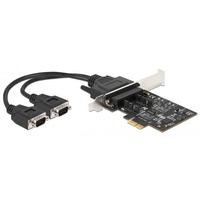 DeLOCK PCI Express Karte zu 2 x Seriell RS-422/485 mit 15 kV ESD Schutz 