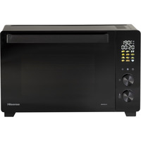 Hisense Miniofen HOM30AF , Mini-Backofen schwarz, 1.800 Watt, 30 Liter