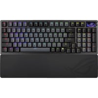 ASUS ROG Azoth 96 HE, Gaming-Tastatur schwarz, DE-Layout, ROG HFX V2