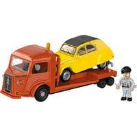 COBI Citroen Type H Car Transporter & 2CV Type AZ, Konstruktionsspielzeug Maßstab 1:35