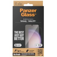 PanzerGlass Ultra-Wide Fit, Schutzfolie transparent, Samsung Galaxy S24 Plus, EasyAligner