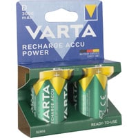 VARTA Recharge Accu Power HR20, D (Mono), 3.000 mAh, Akku 2 Stück