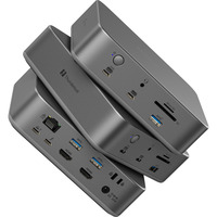 Kensington Thunderbolt 5 Triple 4K Dockingstation SD5010T5EQ  silber