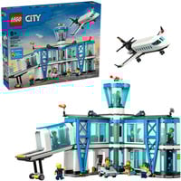 LEGO 60502 City Flughafen mit Flugzeug, Konstruktionsspielzeug 