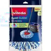 Vileda H2PrO CLASSIC Ersatzkopf für H2PrO Spin Mop	, Wischbezug 