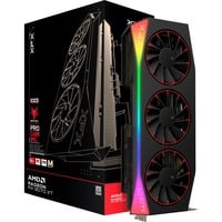 XFX Radeon RX 9070 XT OC Mercury RGB Magnetic Air, Grafikkarte schwarz, RDNA4, GDDR6, 3x DisplayPort, 1x HDMI 2.1