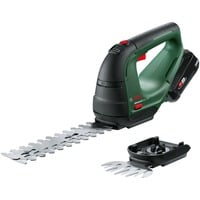 Bosch Heimwerken & Garten Akku-Strauch und Grasschere Advancedshear 18-10 grün/schwarz, Li-Ionen Akku 2,0Ah, POWER FOR ALL ALLIANCE