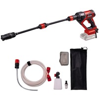 EINHELL Akku-Druckreinigerpistole HYPRESSO 18/24-1, 18Volt rot/schwarz, ohne Akku und Ladegerät