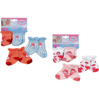 ZAPF Creation BABY born® Socken Lamm 2x, Puppenzubehör sortierter Artikel, zwei Paar