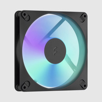 Fractal Design Dynamic 3 140 RGB, Gehäuselüfter schwarz, 3er-Pack, Black, 140 mm