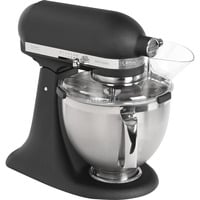KitchenAid Artisan Premium 5KSM185PSEBK Gusseisen-schwarz, Küchenmaschine schwarz, 300 Watt