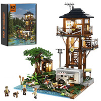 Lumibricks Aussichtspunkt Campingplatz, Konstruktionsspielzeug 