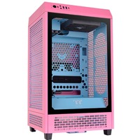 Thermaltake The Tower 200 Bubble Pink, Tower-Gehäuse rosa, Tempered Glass