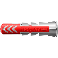 fischer Dübel DuoPower 6/8/10 B NV hellgrau/rot, 130 Stück