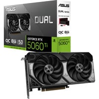 ASUS GeForce RTX 5060 Ti DUAL OC 8GB, Grafikkarte DLSS 4, 3x DisplayPort, 1x HDMI 2.1