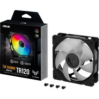ASUS TUF GAMING TR120 ARGB, Gehäuselüfter schwarz/transparent, 120 mm