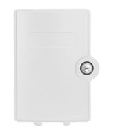 Digitus FTTH Distributions Box für Außen 2SC/Simplex, LC/Duplex, Halterung weiß