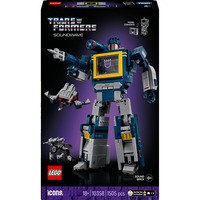 LEGO 10358 Icons Transformers: Soundwave, Konstruktionsspielzeug