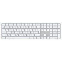 Apple Magic Keyboard mit Touch ID und Ziffernblock, Tastatur silber/weiß, UA-Layout, 5er-Pack, für Mac Modelle mit Apple Chip