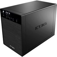 ICY BOX IB-3640SU3, Laufwerksgehäuse schwarz