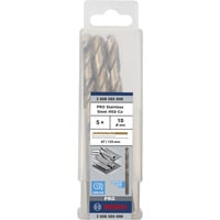 Bosch PRO Stainless Steel HSS-Co Spiralbohrer, Ø 10mm Arbeitslänge 87mm, 5 Stück