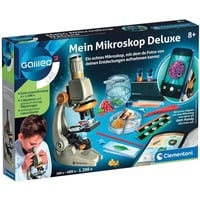 Clementoni Mein Mikroskop Deluxe, Experimentierkasten 