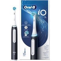  Oral-B iO Series 3, Elektrische Zahnbürste schwarz, Matt Black