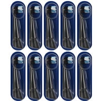  Oral-B iO Ultimative Reinigung 10er, Aufsteckbürste schwarz, Überlegene Plaque-Entfernung
