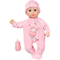 ZAPF Creation Baby Annabell® Little Annabell 36cm, Puppe rosa, mit Schlafaugen, Strampler, Mütze und Trinkflasche