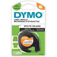 Dymo LetraTag ORIGINAL Bügelbares Schriftband 12mmx2m S0718850