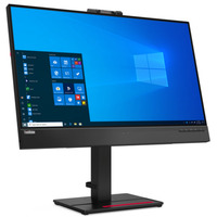 Lenovo ThinkVision T27HV-20 Generalüberholt, LED-Monitor 68.5 cm (27 Zoll), schwarz, QHD, IPS, HDMI, DP, USB-C, USB-Hub
