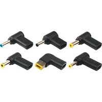 Xilence Adapter Tips XM022, 6-teilig schwarz, für Xilence GaN USB-C Charger