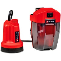 EINHELL Akku-Klarwasserpumpe GE-SP 18 LL Li - Solo, Tauch- / Druckpumpe rot/schwarz, ohne Akku und Ladegerät