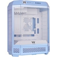 Thermaltake The Tower 600 Hydrangea Blue, Tower-Gehäuse hellblau, Tempered Glass x 3